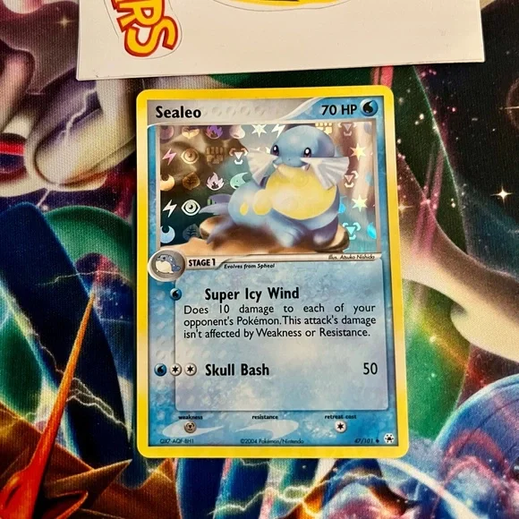 sealeo pokemon card Prices & Value 2026 [Water][Colorless][Colorless][Colorless] Ice Ball 90. carta pokemon - sealeo -